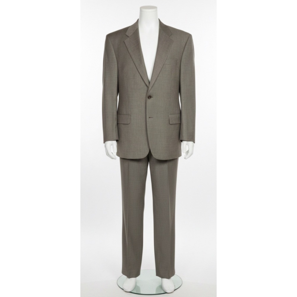 Lauren by Ralph Lauren Vintage Gray Wool Suit.